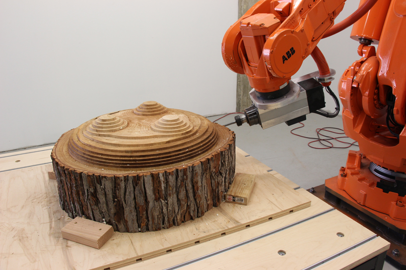 This Former Automobile Robot Has Reinvented Itself As a Woodworker