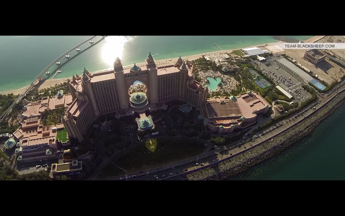 Drone Stunt Group Flew Over The Tallest Building In The World… And It’s On Camera