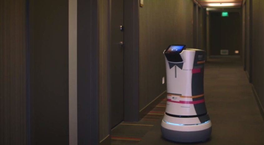 A California Hotel Has a New Robot Butler For Automated Room Service