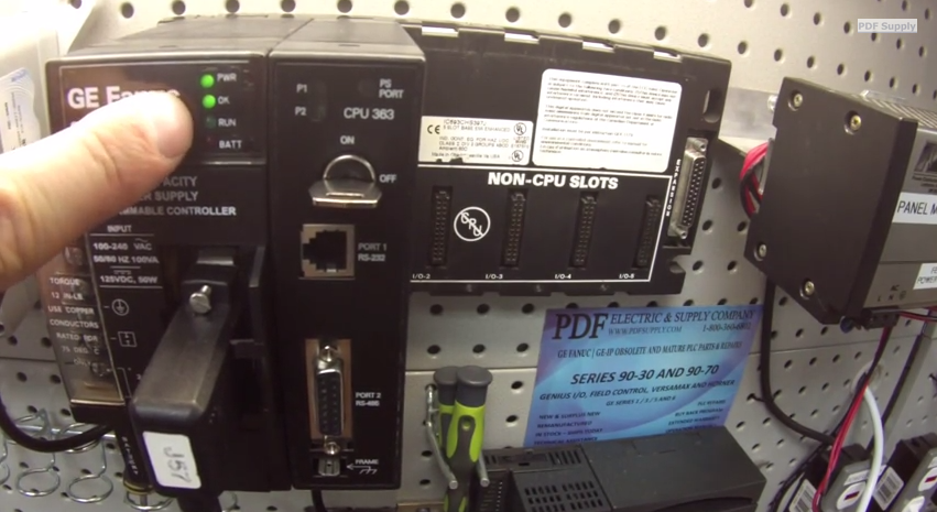 IC693CPU363: How To Troubleshoot & Test GE Fanuc PLC Training Series 90-30 CPU