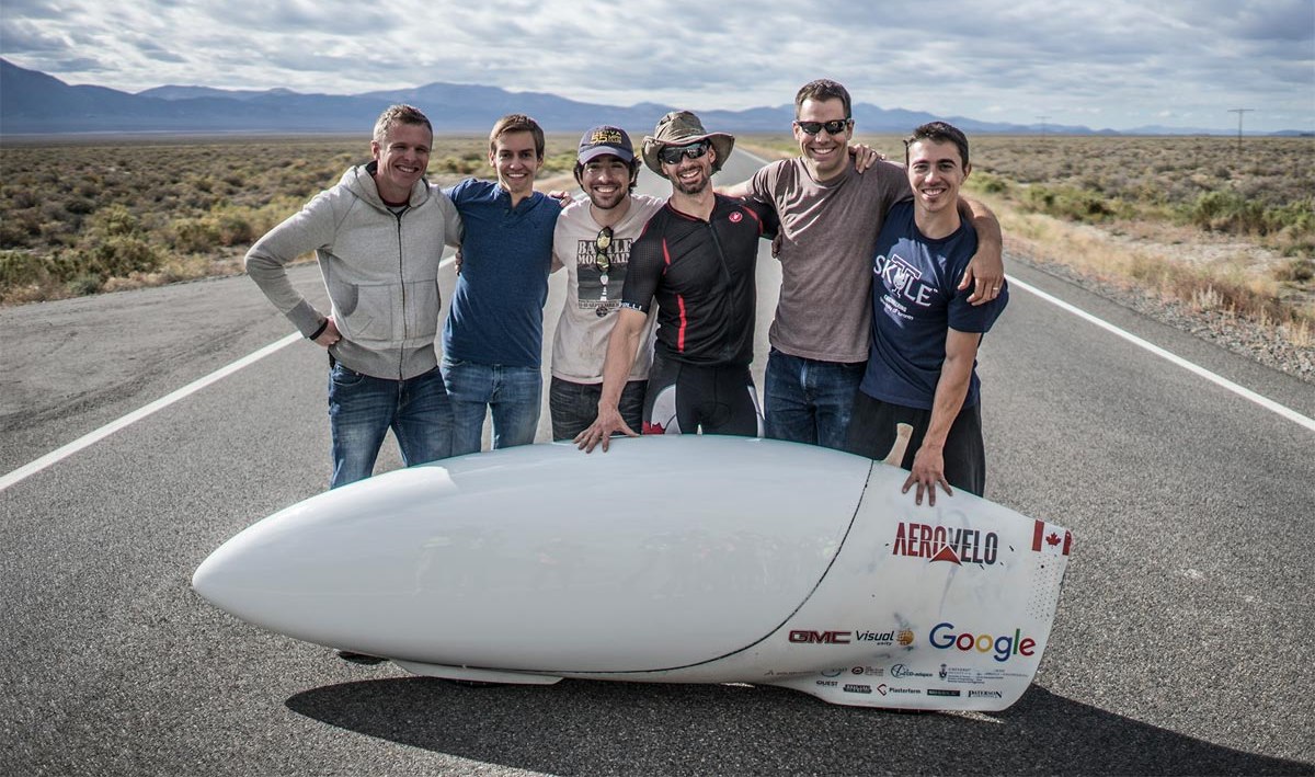 Bullet-Shaped Bike Sets World Record for Fastest Human-Powered Vehicle