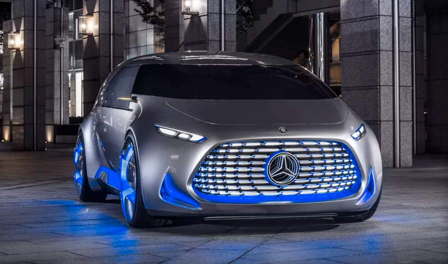 Vision Tokyo is a Flashy Autonomous Car Concept From Mercedes-Benz