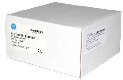 IC200MDD847 Mixed 240VAC input group 8 point / isolated 2 amp relay output 8 point. IC200M IC200MD I