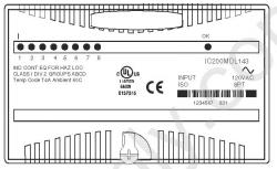 IC200MDL143 Input 120VAC isolated 8 point. IC200M IC200MD IC200MDL PDFsupply also repairs GE IP FANU