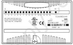 IC200MDL643 Input 5/12VDC POS/NEG logic (2 groups of 8) 16 points IC200M IC200MD IC200MDL PDFsupply 