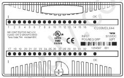 IC200MDL644 Input 5/12VDC POS/NEG logic (4 groups of 8) 32 points IC200M IC200MD IC200MDL PDFsupply 