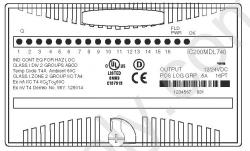 IC200MDL740 Output 12/24VDC POS LOGIC 0.5 amp per point(1 group of 16) 16 points IC200M IC200MD IC20