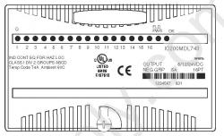 IC200MDL743 Output 5/12/24VDC NEG LOGIC 0.5A per point (1 group of 16) 16 points IC200M IC200MD IC20