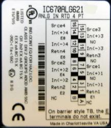 Analog Input 4 pt RTD GE Fanuc Field Control - Wiring Diagram Image