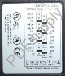 IC670MDL233 In Stock! 120VAC Input, 8 Point, Isolated IC670M IC670MD IC670MDL PDFsupply also repairs