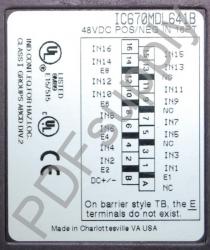 IC670MDL641 In Stock! 48VDC Pos./Neg. Logic  Input, 16 Point, Grouped IC670M IC670MD IC670MDL PDFsup