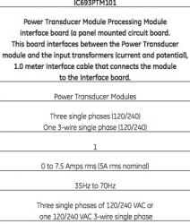 Power Transducer Module - Wiring Diagram Image