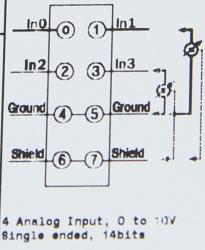 GE ST3444 RSTi analog input module 4 Channels, 010Vdc, 14-bit GE-IP | Image