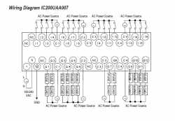 GE Intelligent Platforms / GE Fanuc - Versamax Micro - IC200UAA007 - Wiring