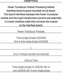 Power Transducer Module - Wiring Diagram Image