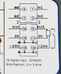 GE ST121F RSTi input module 16 points, Positive Logic, 12V/ 24VDC (connector type) GE-IP | Image