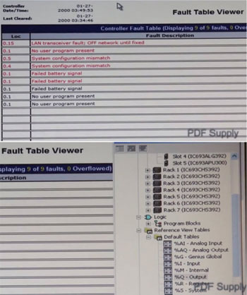 GE Fanuc Series 90-30 Troubleshooting