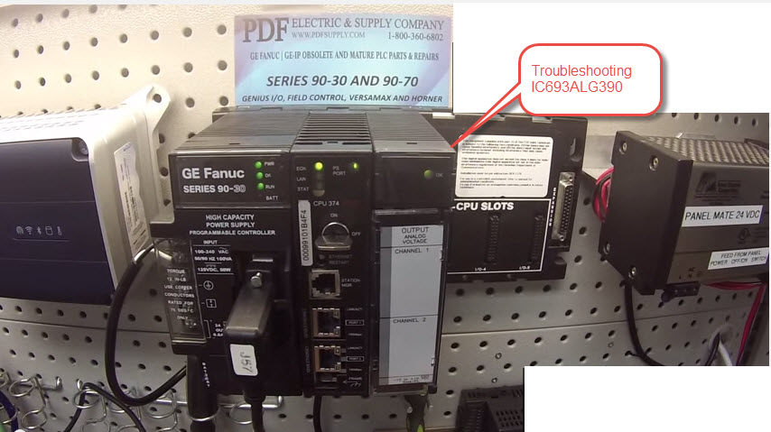 IC693ALG390 How-to Troubleshoot GE Fanuc PLC 90-30 Proficy Machine Edition Programming Tutorial