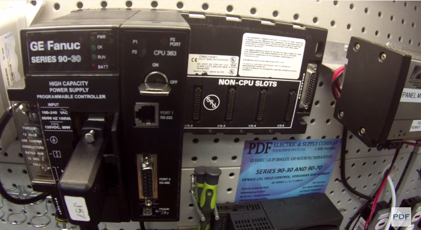 IC693CPU363 How-to Troubleshoot & Test GE Fanuc PLC Training Series 90-30 CPU