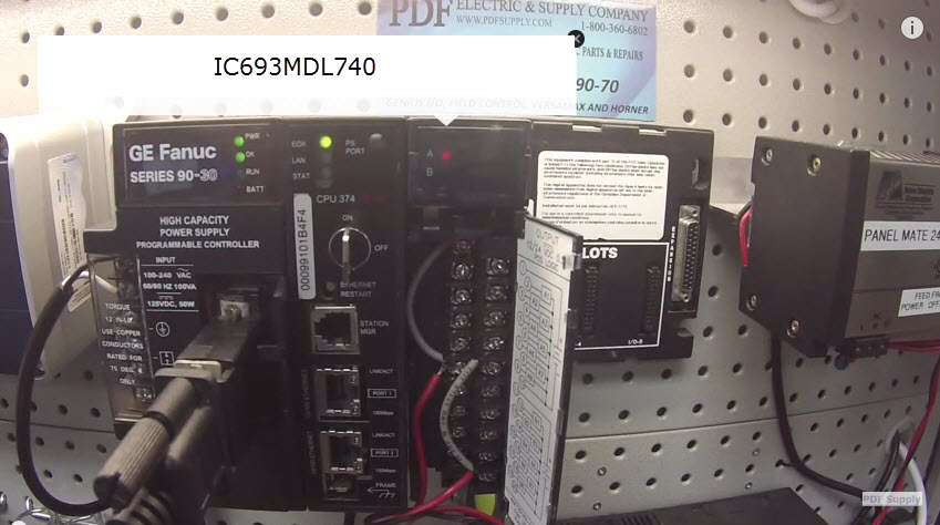 IC693MDL740 Output Module How-to Test GE Fanuc PLC Proficy Programming Tutorial & Training Video