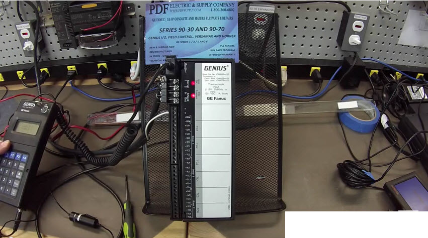 IC660BBA103 How-to Troubleshoot & Test Genius Block I/O Tutorial GE Fanuc PLC Training