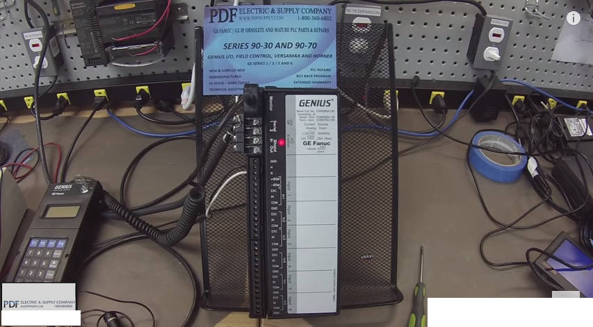 IC660BBA106 How-to Troubleshoot & Test Genius Block I/O Test GE Fanuc PLC Training