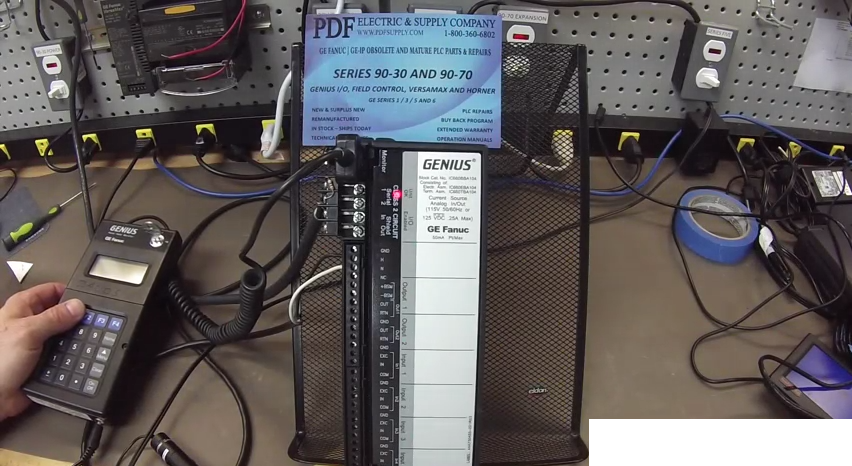 IC660BBA104 How-to Troubleshoot Test with Programmer Genius Block I/O – GE Fanuc PLC Training